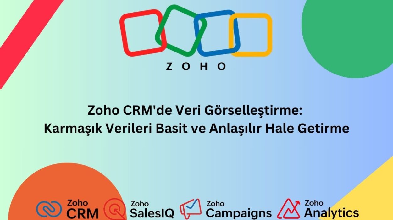 Zoho CRM'de Veri Görselleştirme- Karmaşık Verileri Basit ve Anlaşılır Hale Getirme