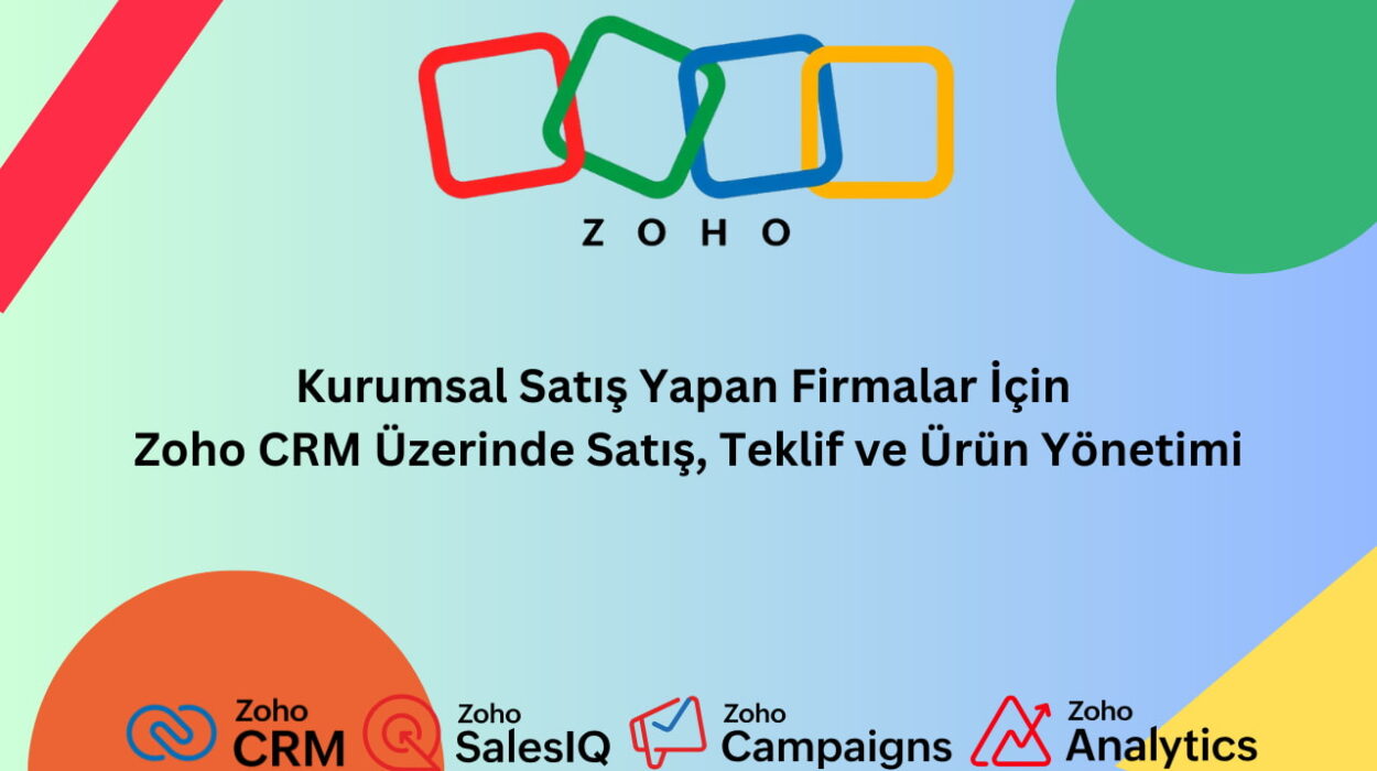 Kurumsal Satış Yapan Firmalar İçin Zoho CRM Üzerinde Satış, Teklif ve Ürün Yönetimi